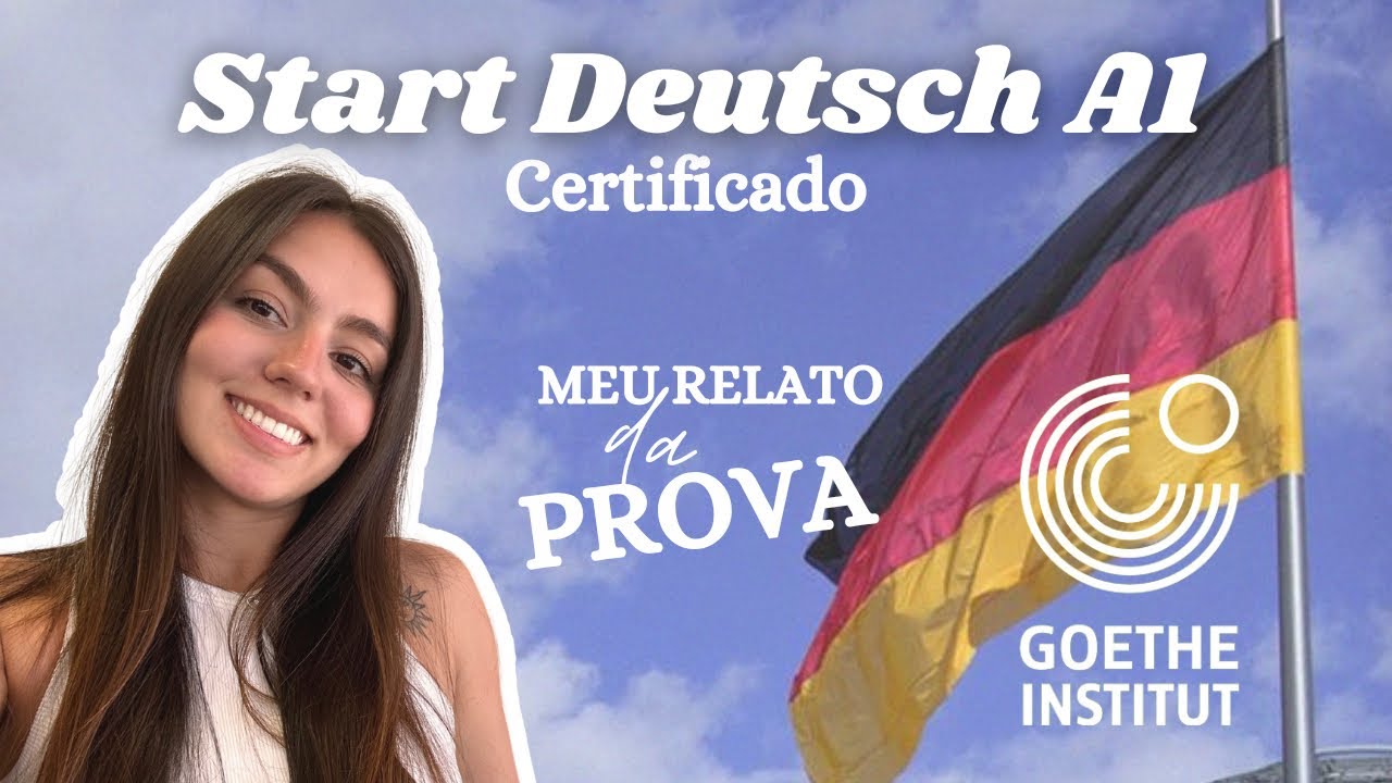 CERTIFICADO DE ALEMÃO A1- START DEUTSCH (goethe-institut)
