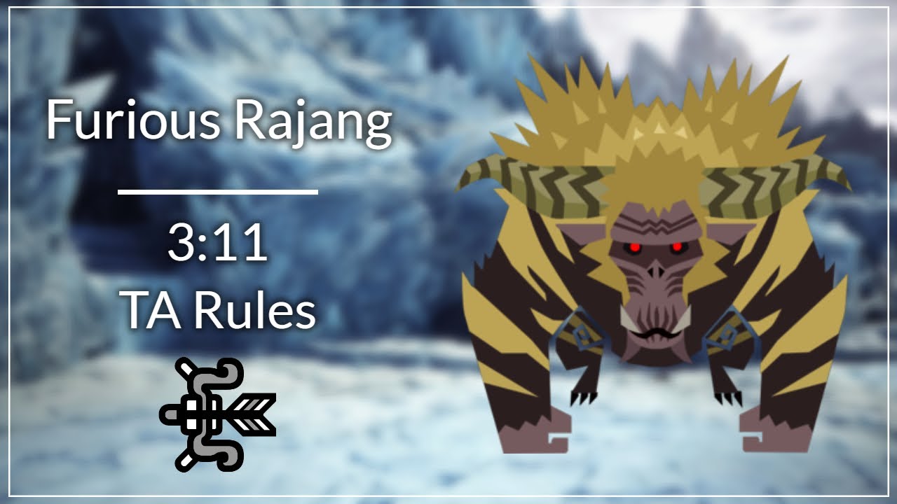 [MHWI PC] Furious Rajang - Bow 3:11 (TA Rules)