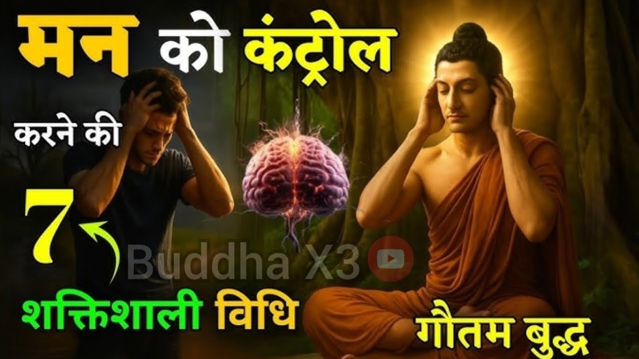 Mind Control 🧠 | Overthinking Se Mukti | Buddha Wisdom Hindi