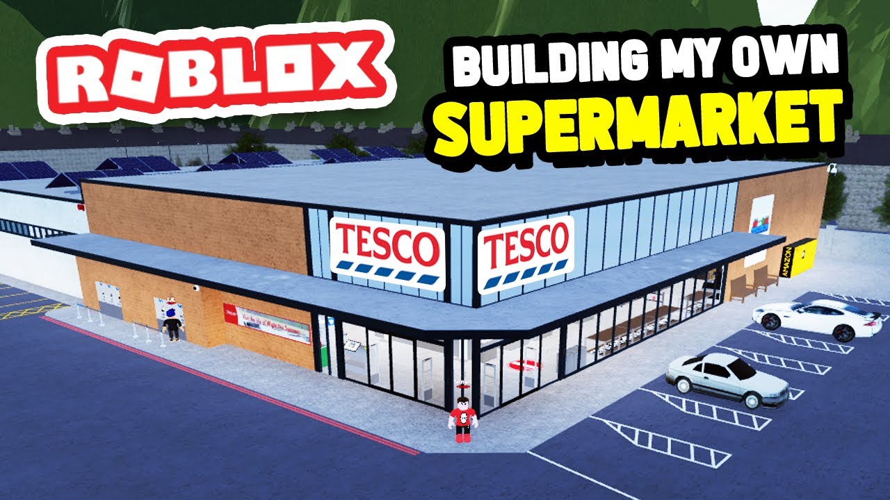 Becoming the CEO of a SUPERMARKET in Roblox Tescoblox