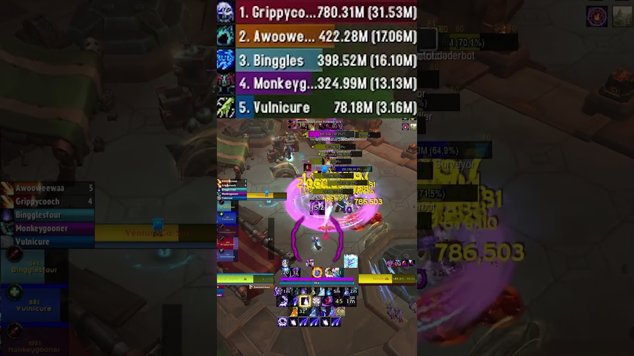 29М Arcane Mage Burst 45М ToTM Hit!! #arcane #worldofwarcraft #arcanemage #gaming #twitch #wow