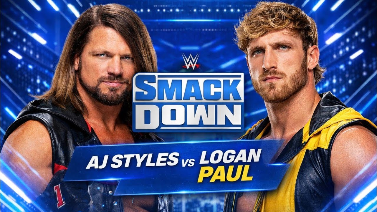  WWE 2K25 - AJ Styles vs Logan Paul | SmackDown