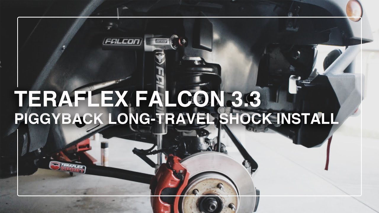 TeraFlex Falcon 3.3 Fast Adjust Piggyback Shock Absorber Kit Installation
