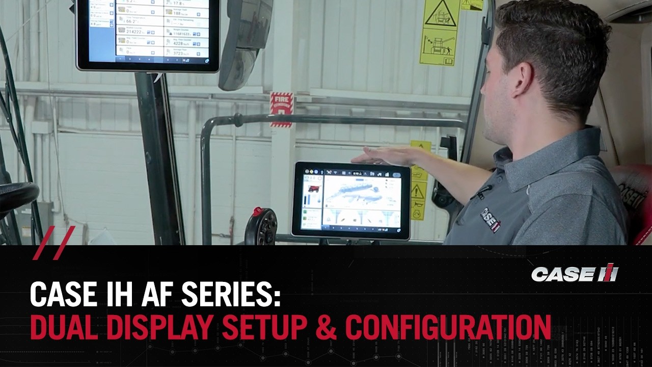 AF Series Combines – Dual Displays