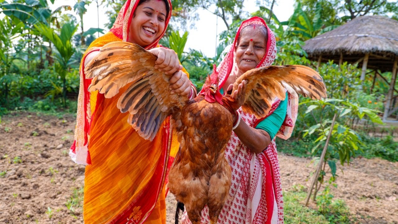 এর থেকে বড় মুরগি এখনো পর্যন্ত কোনদিন খায়নি | Village Style Chicken Curry |