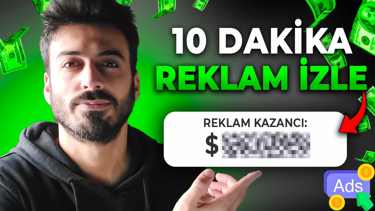 10 DK REKLAM İZLEYEREK PARA KAZANMAYI DENEDİM!🔥(Sonuç Şaşırttı)