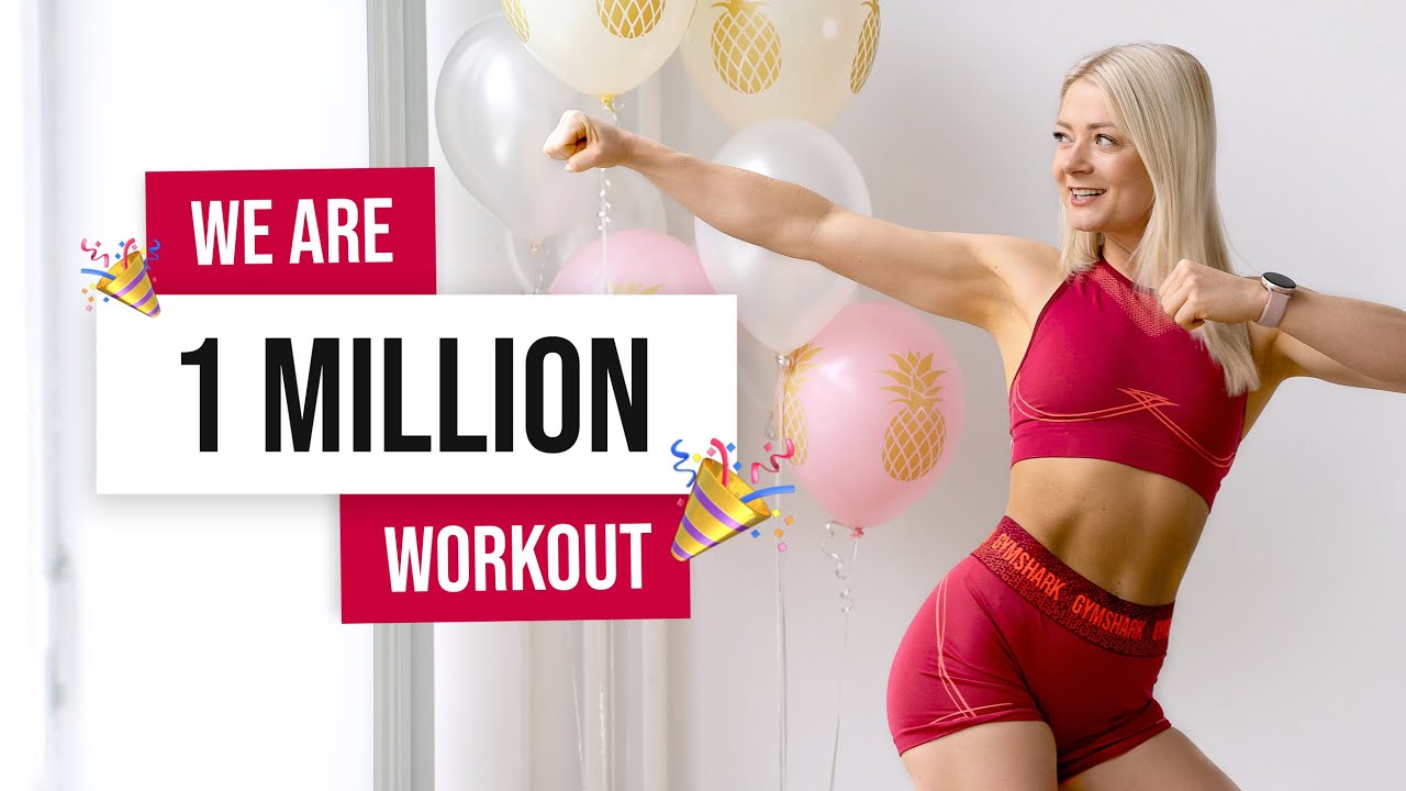 WE ARE 1 MILLION! 30 MIN 🥳 KILLER HIIT PARTY - No Equipment - No Repeat - Home Workout