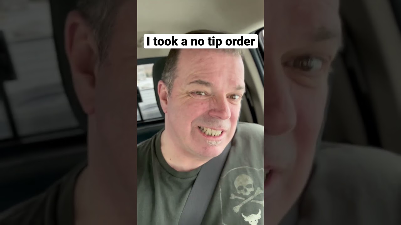 I took a no tip order&hellip; guess what happened? #doordash #dashers  #doordashdriver  #gigwork  #ubereats