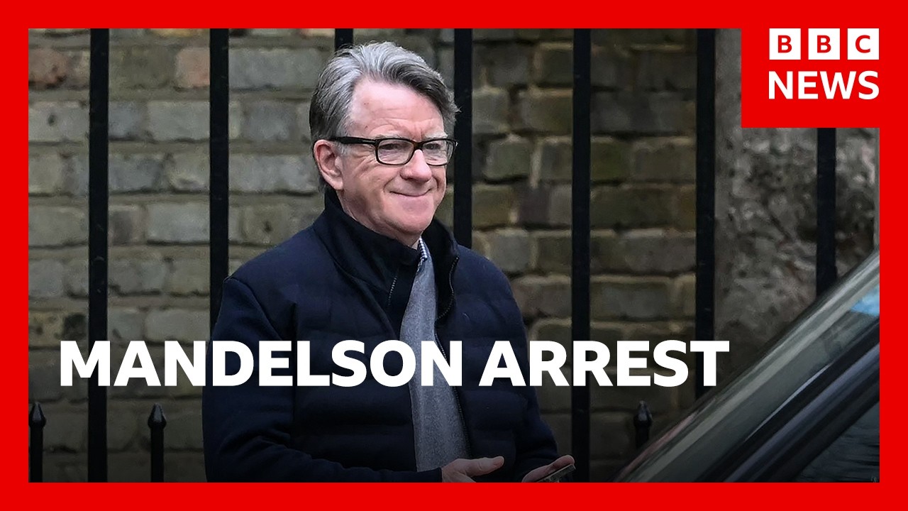 UK Commons Speaker passed information to police on Mandelson ahead of arrest | BBC News