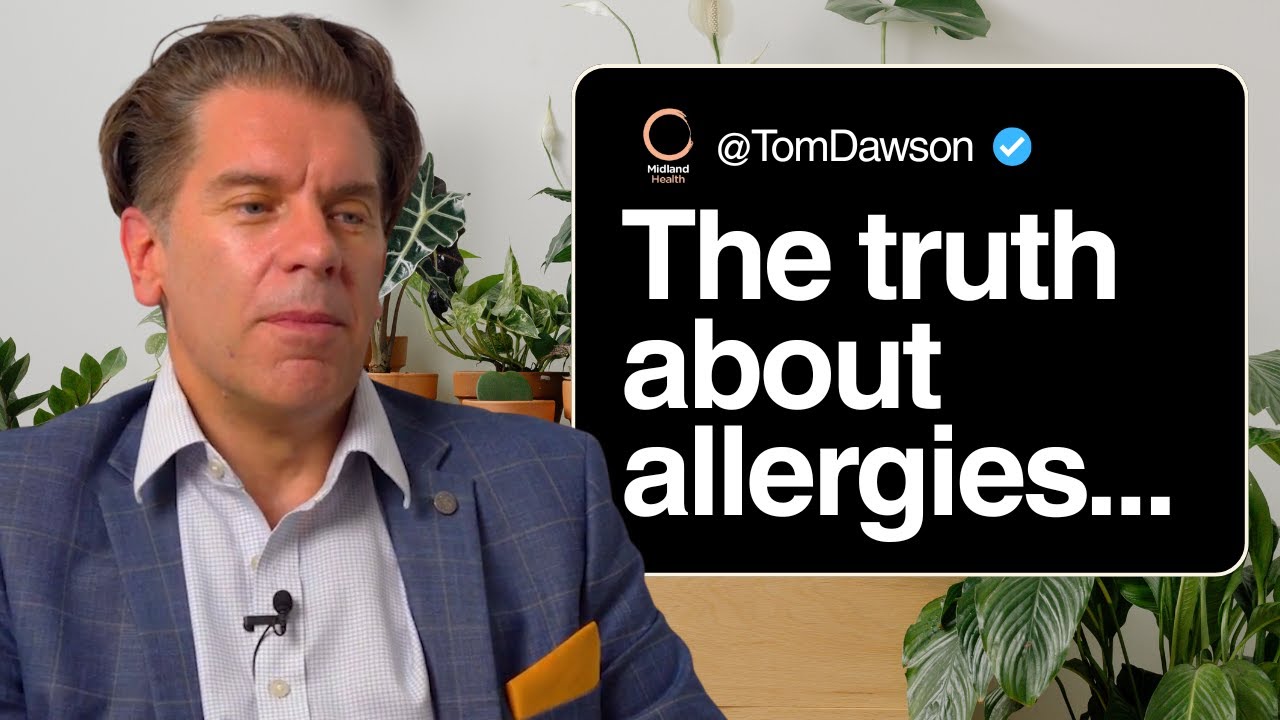 Understanding Allergies: Symptoms, Tests & Triggers | Dr Tom Dawson from Midland Health Explains