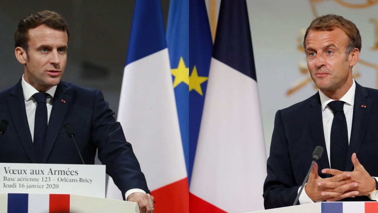 Emmanuel Macron a changé la couleur du drapeau français 🇫🇷