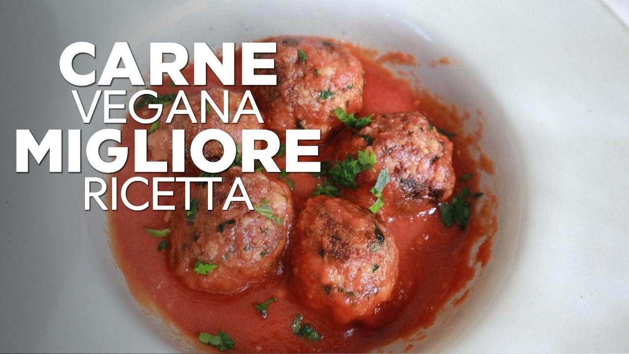 Carne vegana (senza glutine). L'impasto perfetto simil macinato che ti farà impazzire!