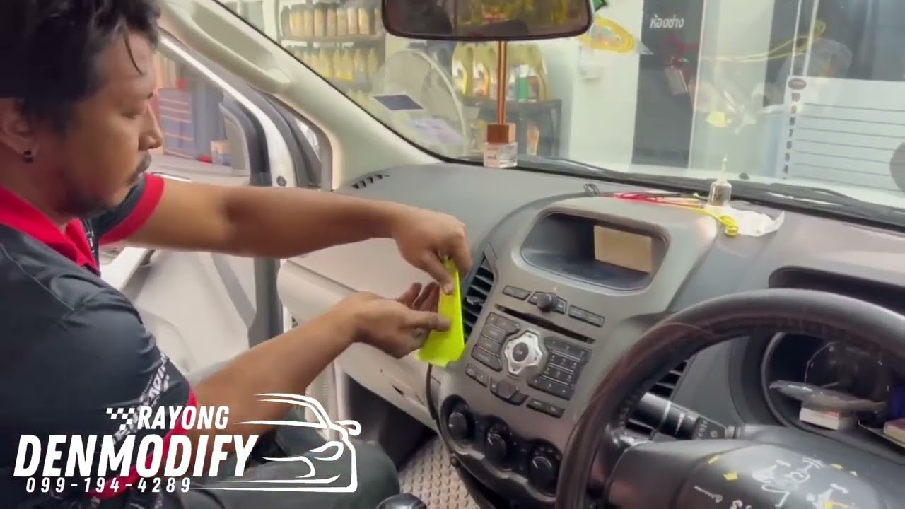 FORD RANGERซ่อมสวิตช์ไฟฉุกเฉินและสวิตช์เซ็นทรัลร็อค | เด่นโมดิฟายระยอง