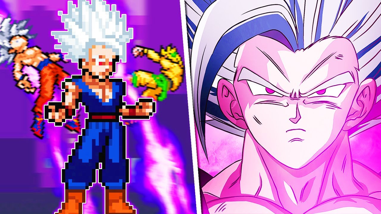 MANO?! ESSE NOVO GOHAN BEAST É UM DOS CHARS MAIS QUEBRADOS QUE EU JÁ VI NO MUGEN (MUITO DANO)