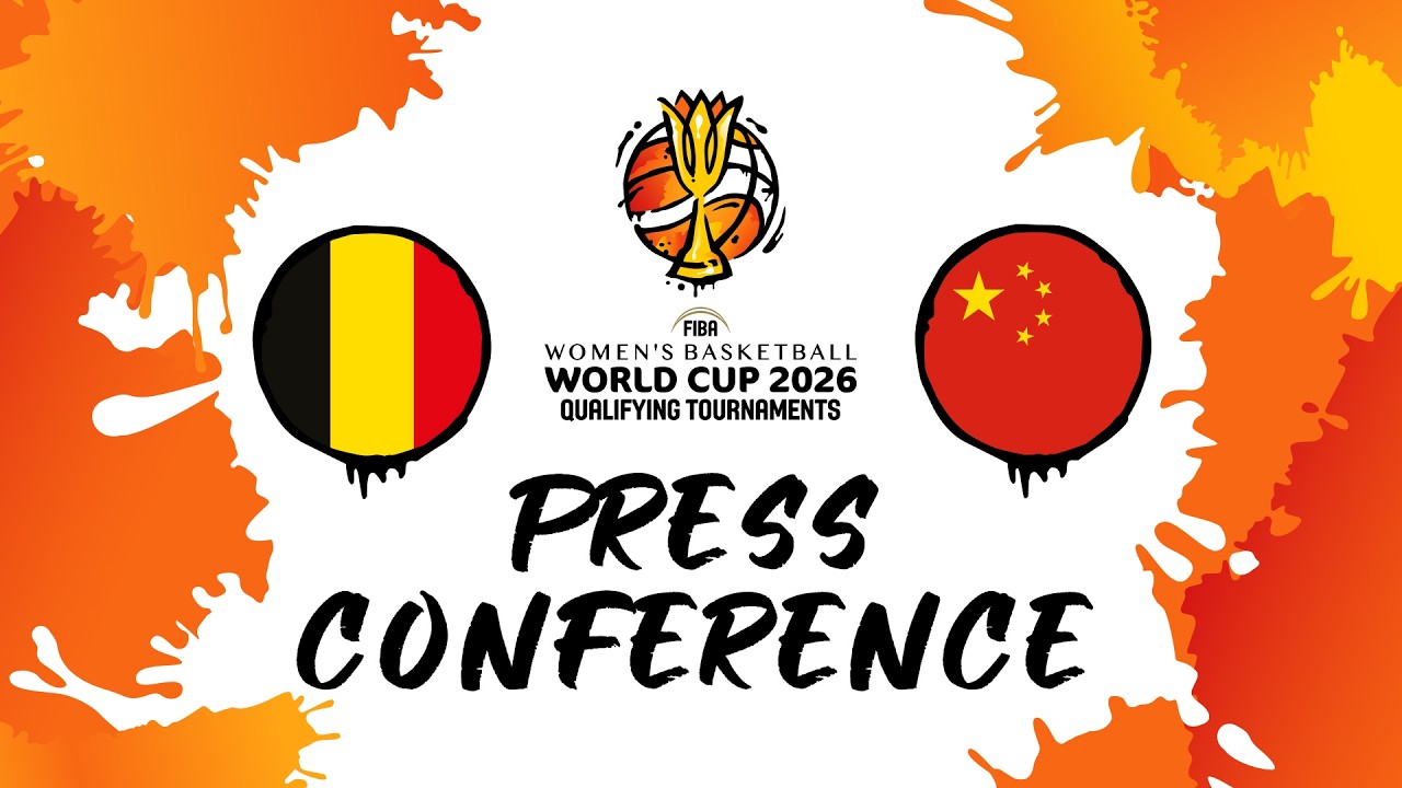 Belgium v China - Press Conference | #FIBAWWC 2026 Qualifying Tournament