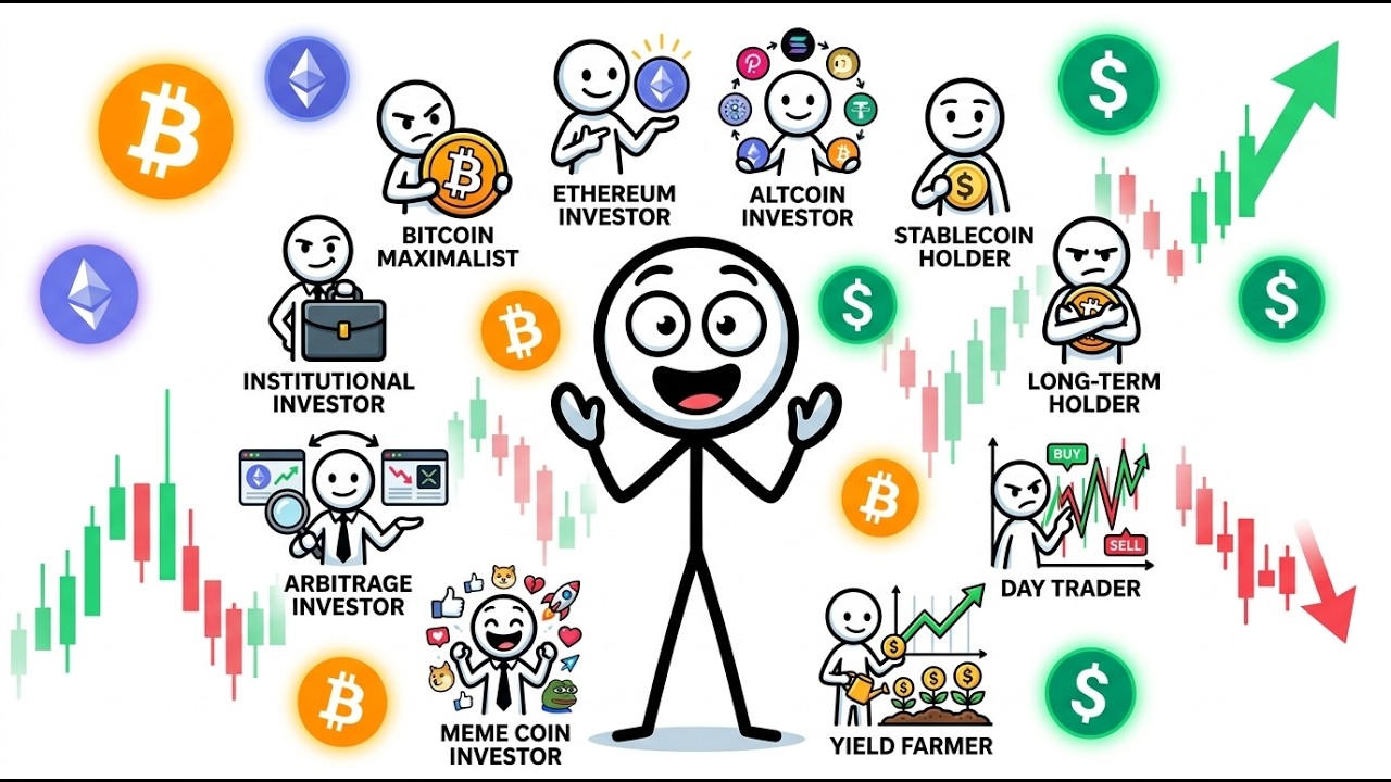 12 Types of Crypto Investors Explained