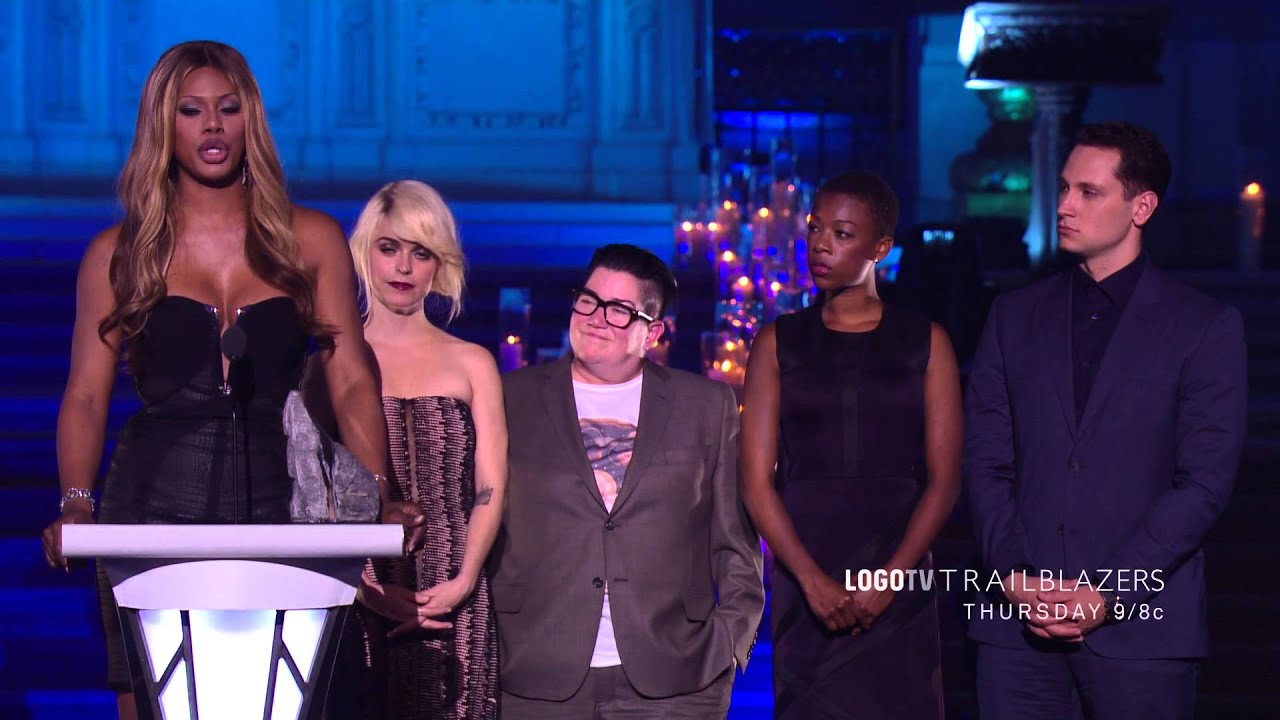 Laverne Cox & Orange is The New Black Cast | 2014 Logo Trailblazers