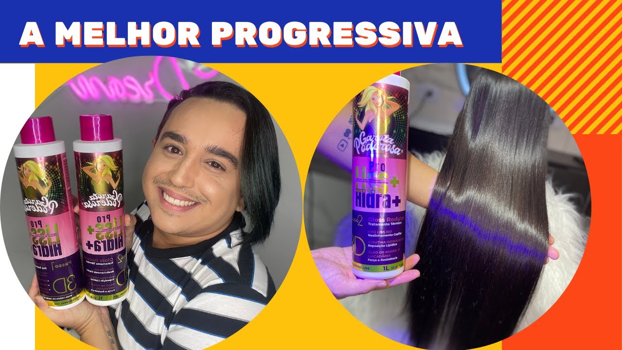 A PROGRESSIVA SEM FORMOL QUE ALISA QUALQUER CABELO / GAROTA PODEROSA