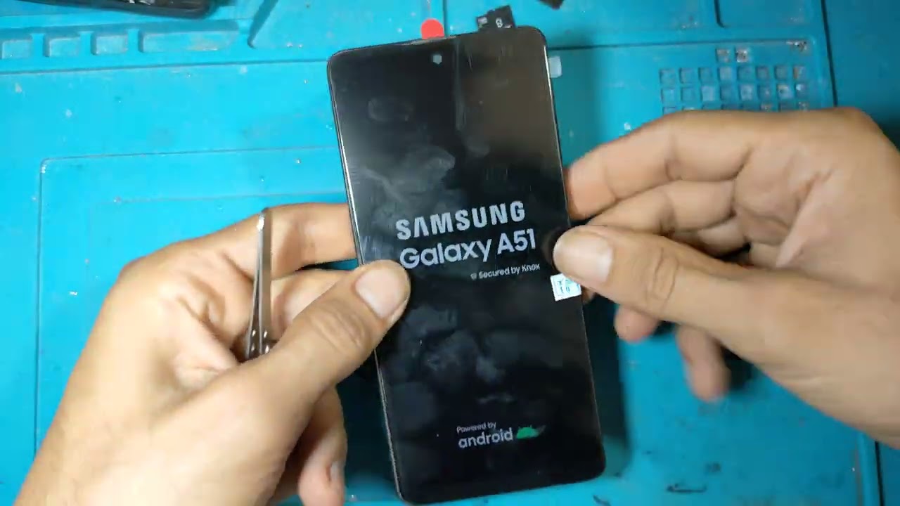 عطل غريب جداً فى سامسونج A51 |  Samsung Galaxy A51 Stok on logo