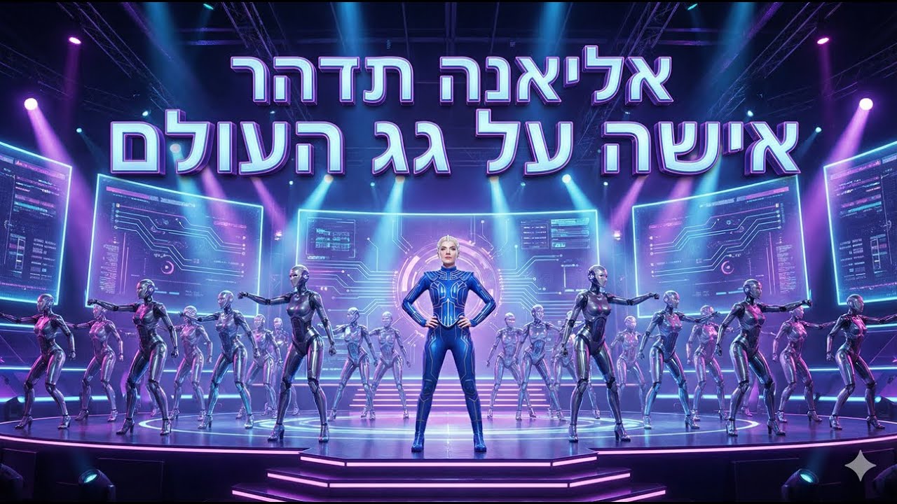 אליאנה תדהר - אישה על גג העולם מההופעה לפסטיגל 4K