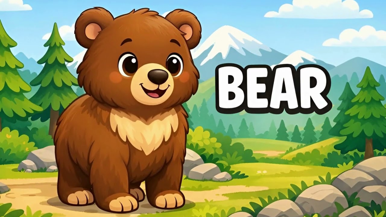 Wild Animal Names for Kids | Learn Animals Name | Part One | VISYAN