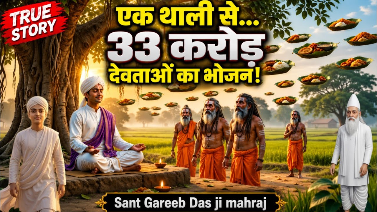 संत गरीबदास जी महाराज और नौ योगेश्वर और उनकी परीक्षा की अद्भुत कहानी 😱 | Kabir sahib | Ai HindiStory