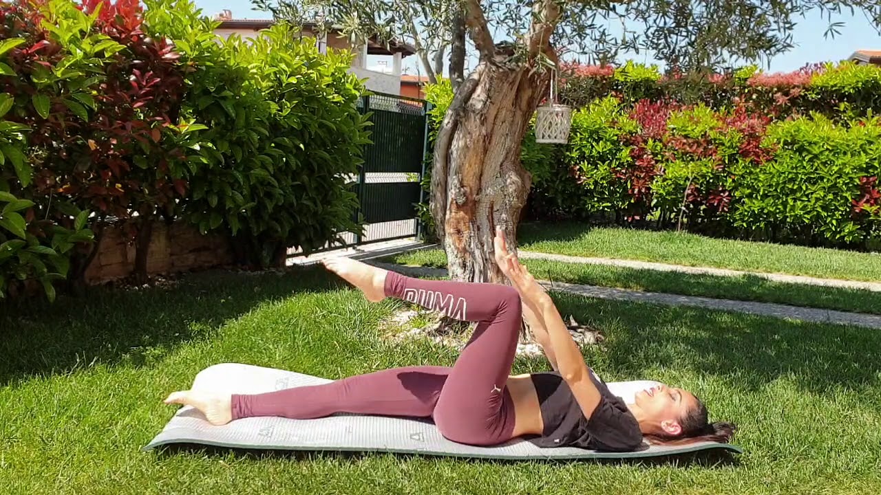 OUTDOOR PILATES LESSON: Lezione di pilates all'aperto-intermediate level-