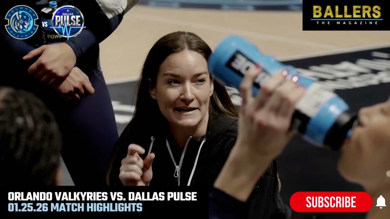 Orlando Valkyries vs. Dallas Pulse | Team Highlights | Major League Volleyball | 01.25.26