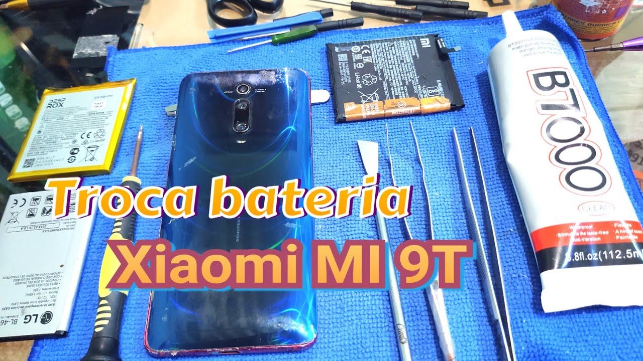 Xiaomi Mi 9T NÃO Pro – Troca da bateria BP41 + teste da câmera pop-up