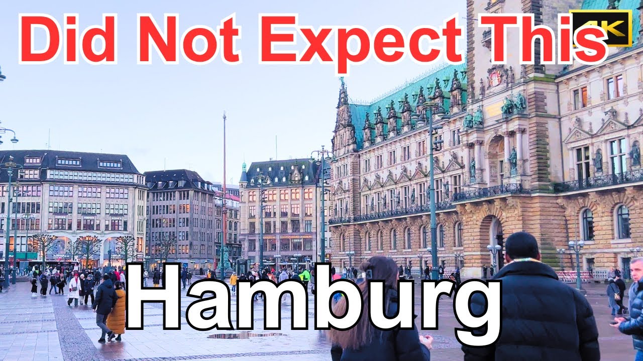 Hamburg - I Didn't Expect It to Be So Beautiful | Europe Travel Vlog Ep.14 | Germany Travel | 4K