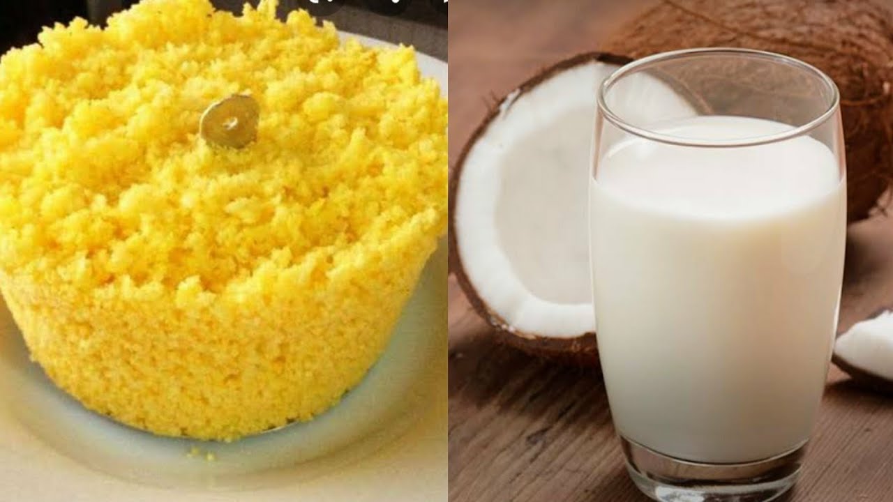 CUSCUZ com LEITE de CÔCO