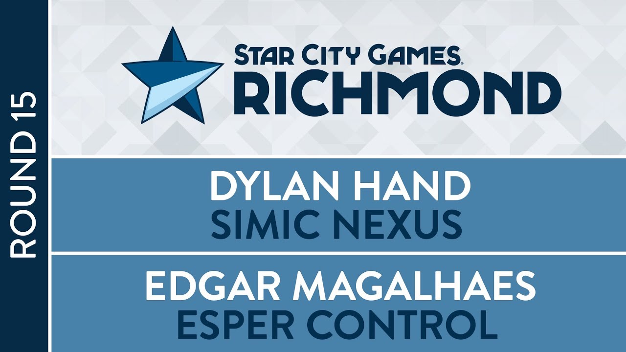 SCGRICH: Round 15 - Edgar Magalhaes vs Dylan Hand [Standard]