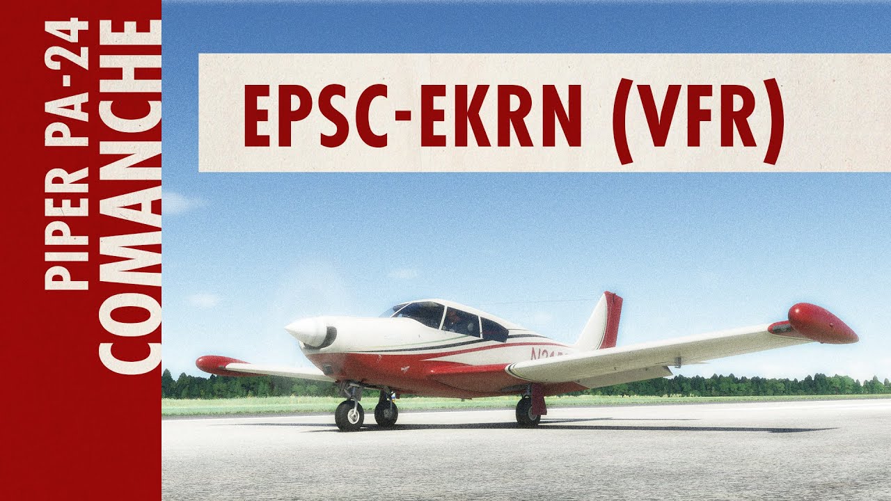 VFR | EPSC-EKRN | Szczecin-Bornholm | PA-24 Comanche