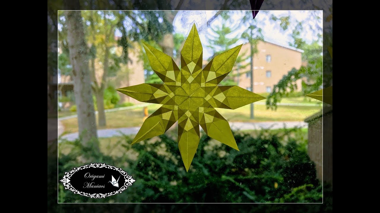 Origami Maniacs 277: Window Stars 5: Long-Petal Flower