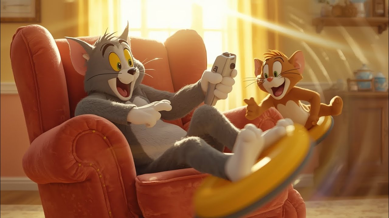 Tom & Jerry Funny Poem 😂🐭 | Kids Cartoon Rhymes | Fun Children’s Story Song