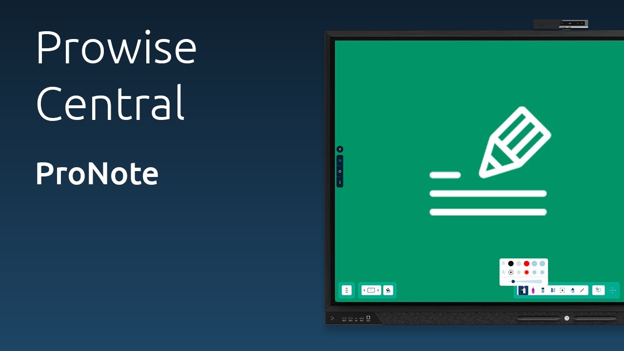 Prowise Central – ProNote: Mehr als nur Tafelsoftware