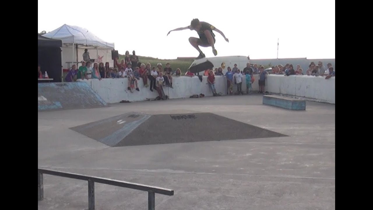 Skateboard/Bmx Competition Final - Crooklets Beach,Bude Cornwall U.K
