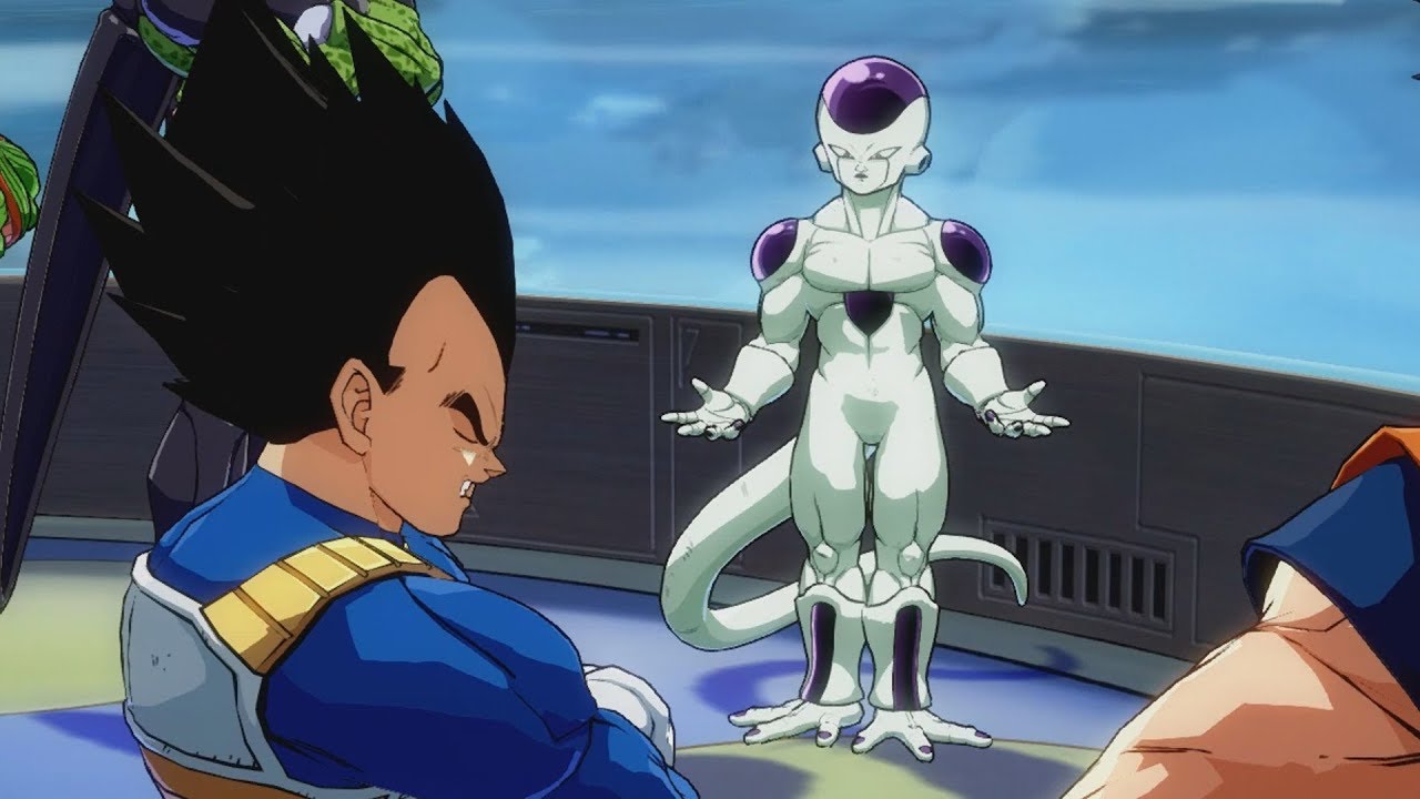 DRAGON BALL FIGHTERZ Vegeta Doesn't Want to Work with Frieza