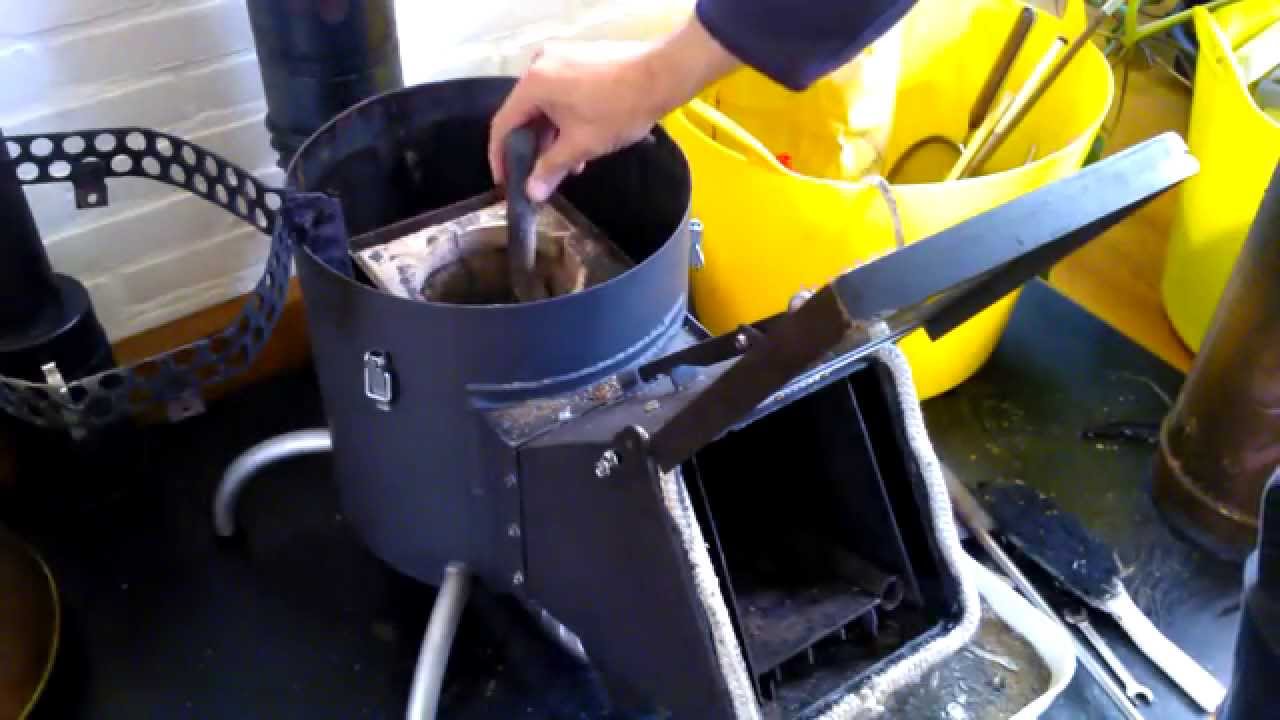 Rocket Stove disassemble inspection
