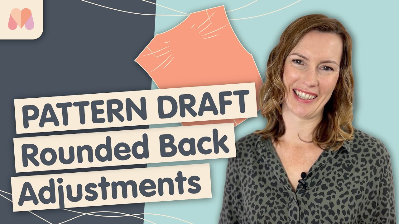 How to Pattern Draft | Bodice | Rounded Back Adjustment | Ep.14