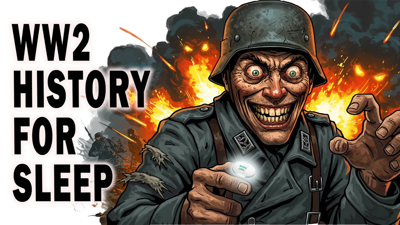 The HORRIFYING Life of a Nazi Soldier on Meth | WW2 History For Sleep