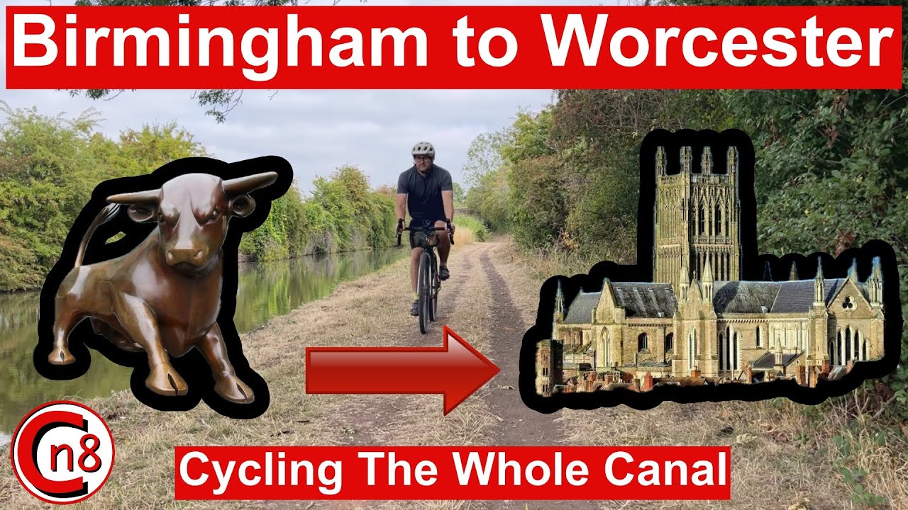 CYCLING The Full Length of The Worcester & Birmingham Canal