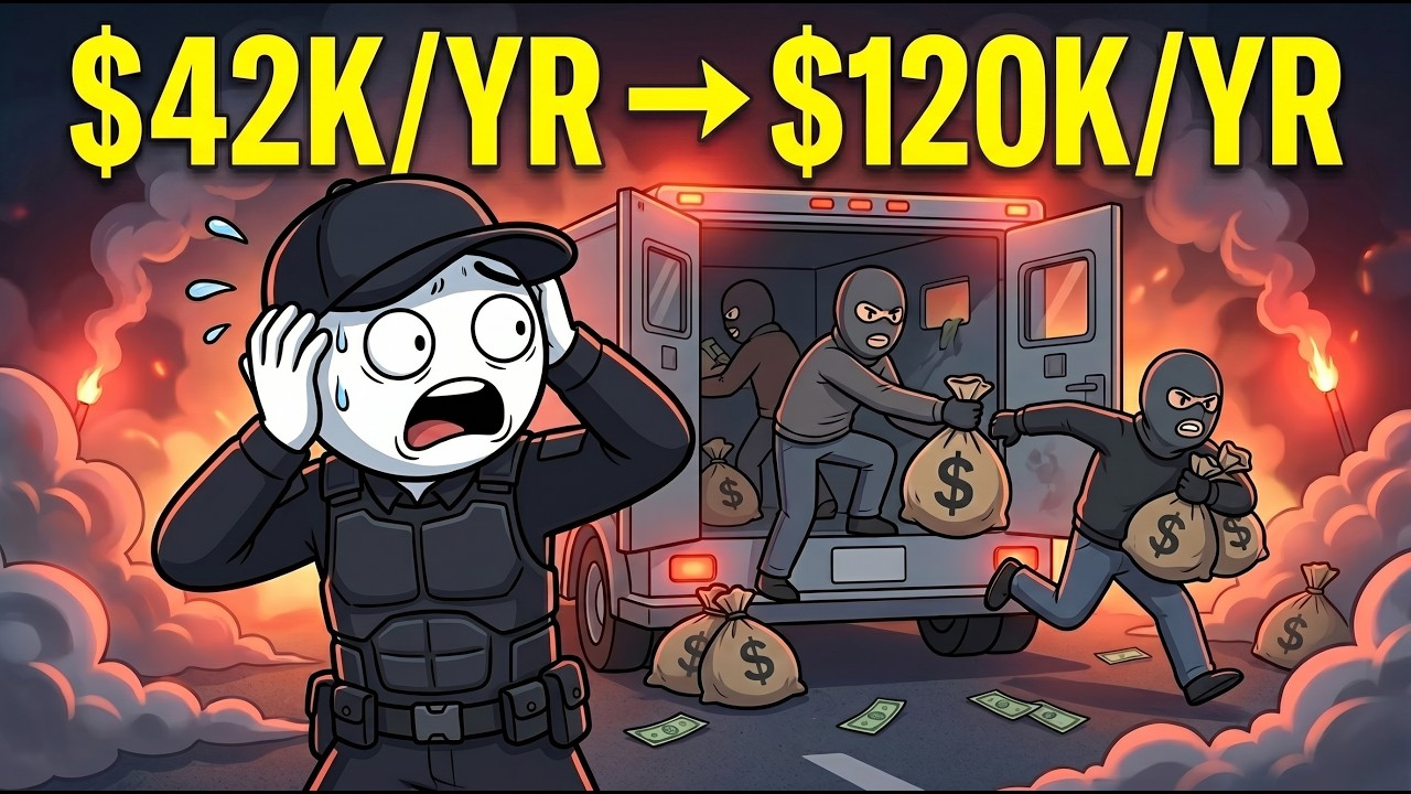 Every Level of an Armored Cash Transport Driver