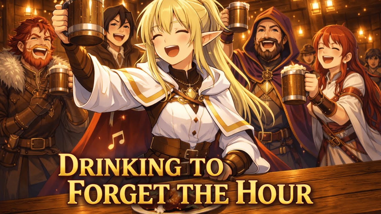 Drinking to Forget the Hour | Energetic Medieval Tavern Song