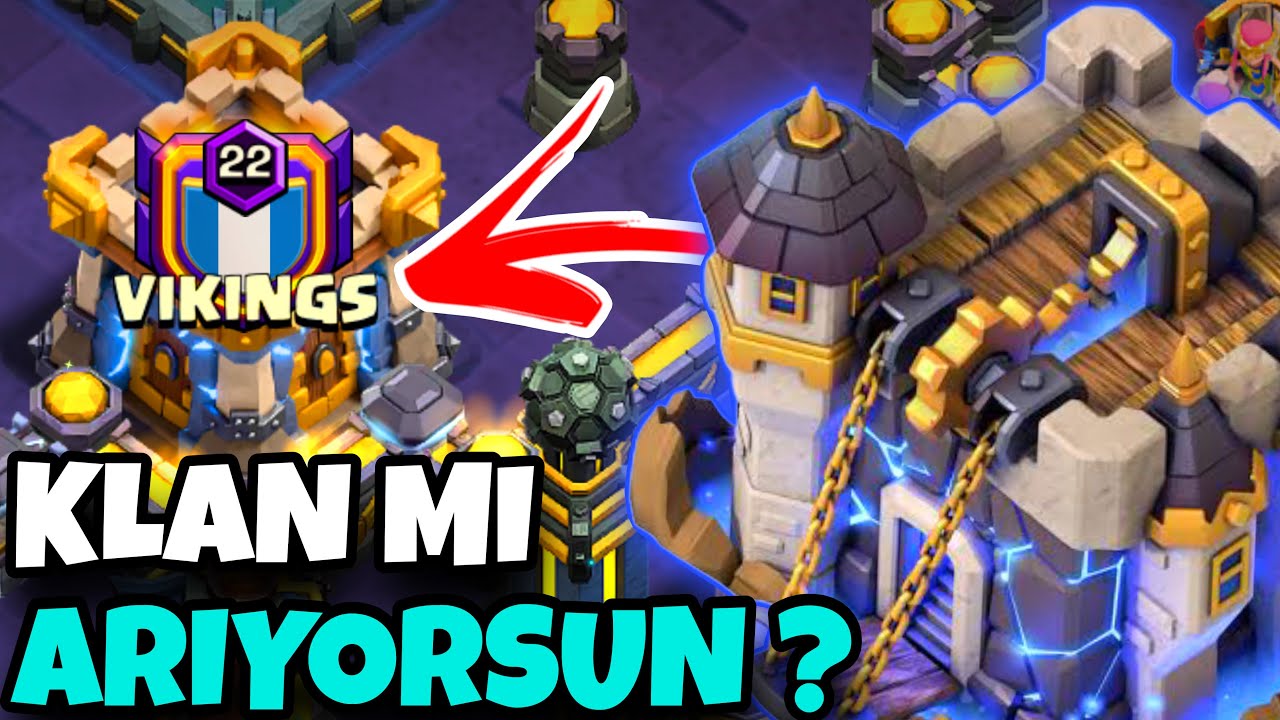 KADRO DOLMADAN YETİŞİN - CANLI KLAN SAVAŞI !! - Clash of Clans