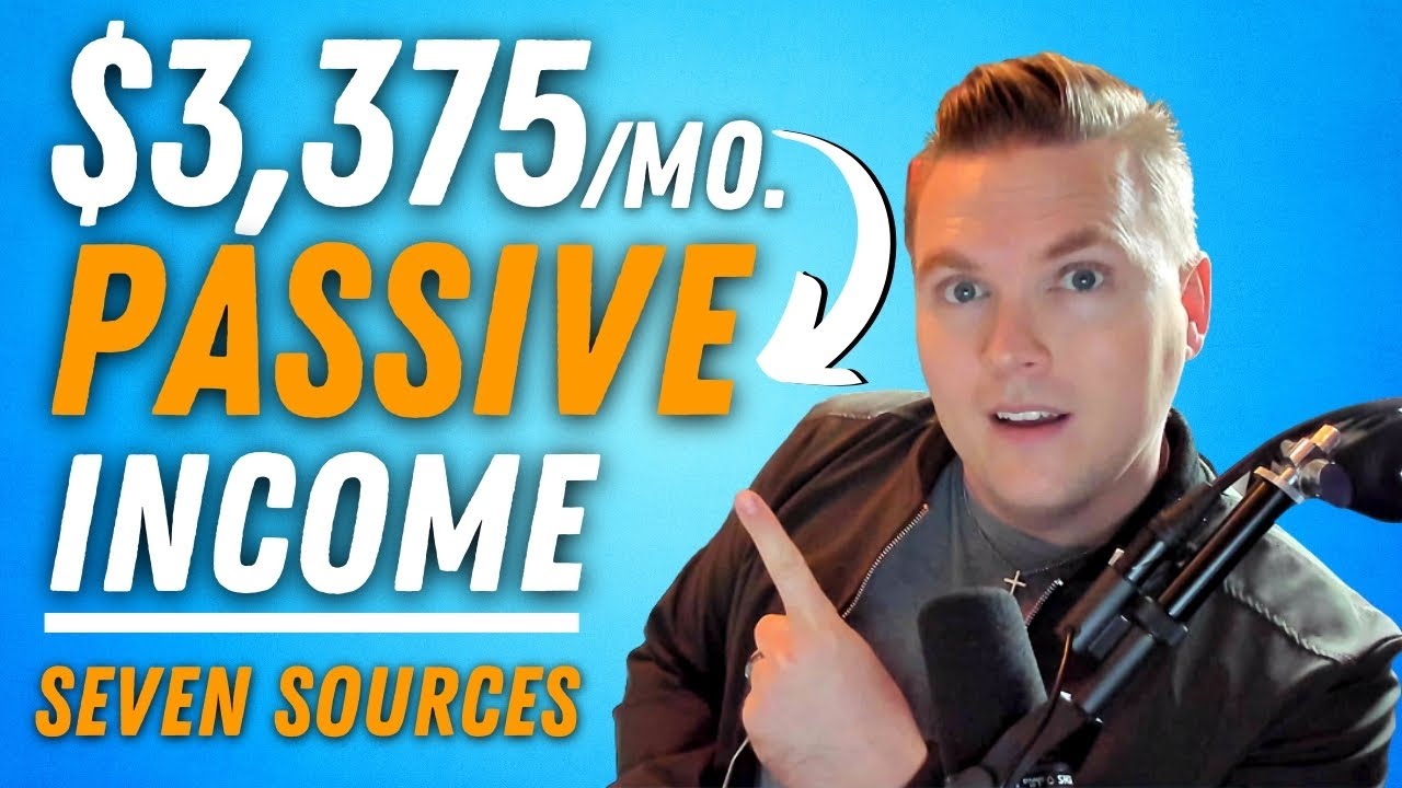 How I make $100 a day in PASSIVE income. (Seven income streams)