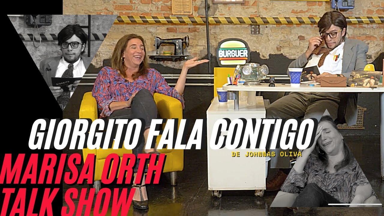 Atriz Marisa Orth entrevistada no programa de Talk Show Giorgito Fala Contigo #13 Nova Temporada