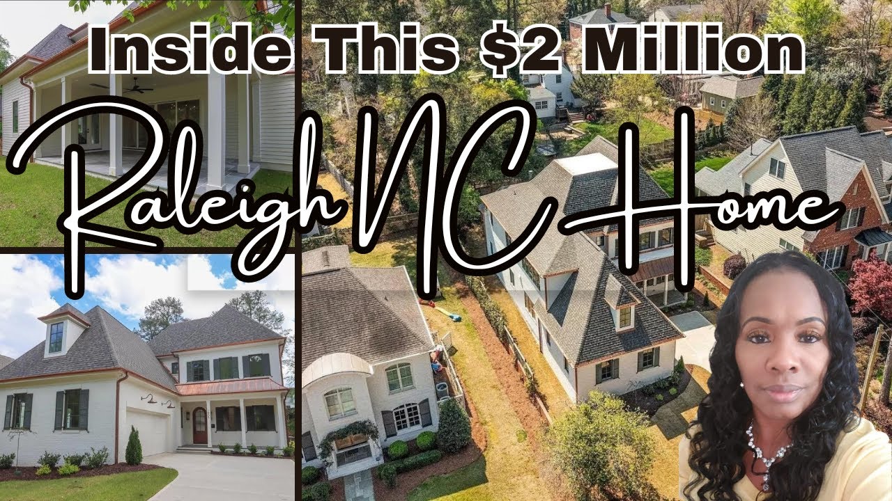 Raleigh N.C. | $2 Million New Construction | Luxury House Tour | No HOA (She's A Beauty Inside)