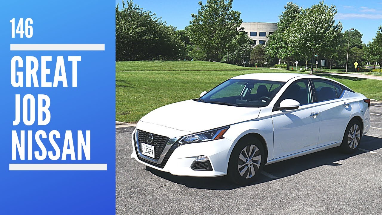 2020 Nissan Altima S // full review and test drive // 100 rental cars