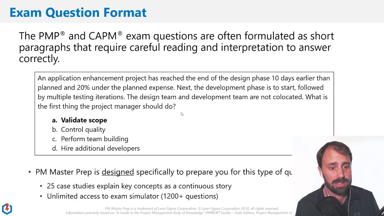 PMP Exam Structure